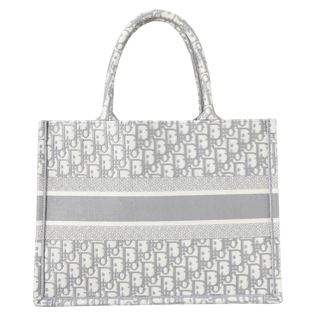 CHRISTIAN DIOR(USED)크리스찬디올 북토트백 미디움 그레이